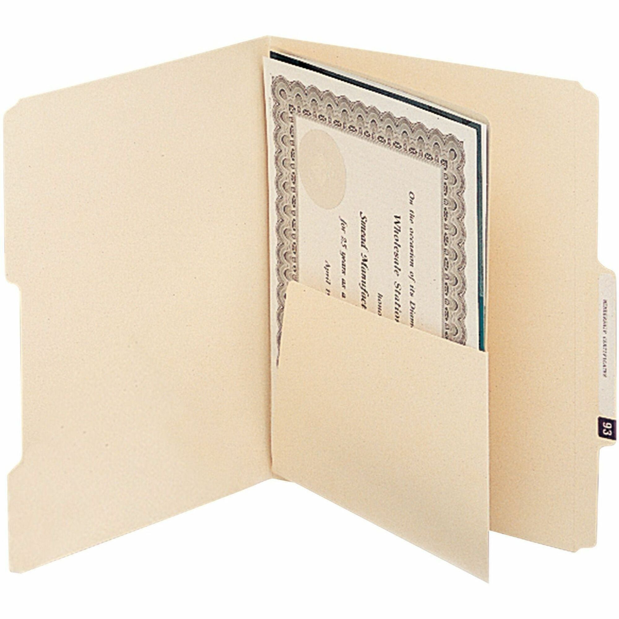 For Letter 8 1/2" x 11" Sheet - Manila - 25 / Pack
