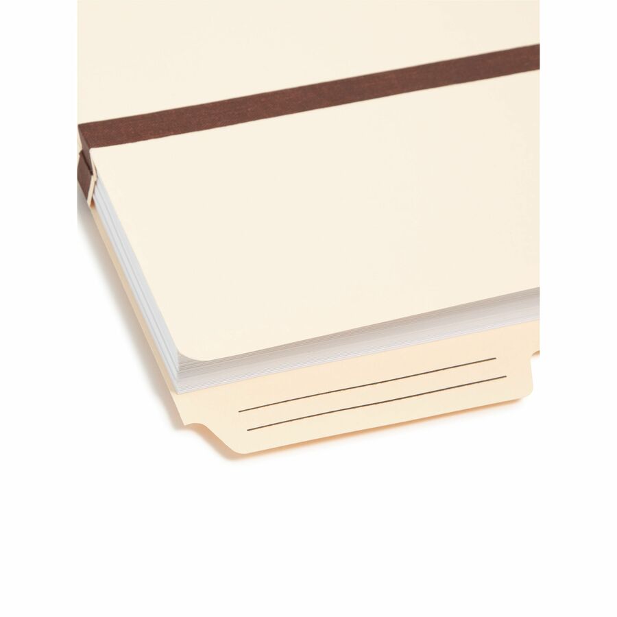 8 1/2" x 11" - 1" Expansion - Top Tab Location - Right Tab Position - 11 pt. - 1 Plys - Manila - Heavyweight Cover - 10% Recycled - 1 Each