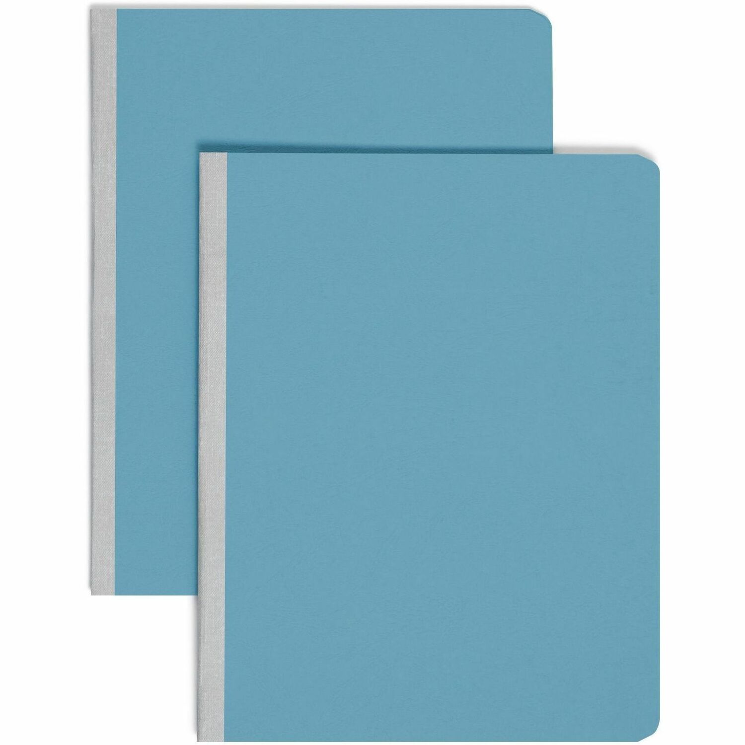 Smead Premium Pressboard Fastener Folder, Letter Size, 8.5" x 11", 3" Expansion, 1 Fastener, 25 pt. Blue, Reinforced Hinge, Heavy Duty, Moisture & Stain Resistant, Rounded Corner, 100% Recycled, 1 Each