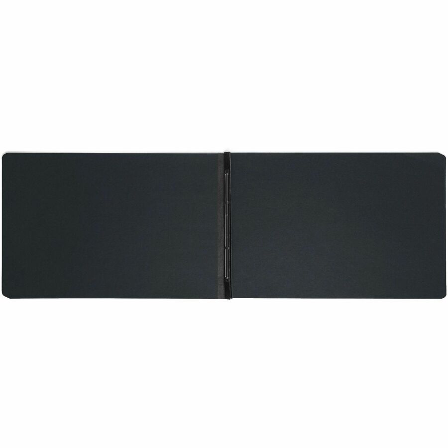 11" x 17" - 3" Expansion - 1 Fastener(s) - 3" for Folder - 25 pt. - Pressboard - Black - Reinforced Hinge, Heavy Duty, Moisture Resistant, Stain Resistant, Rounded Corner - 100% Recycled - 1 Each