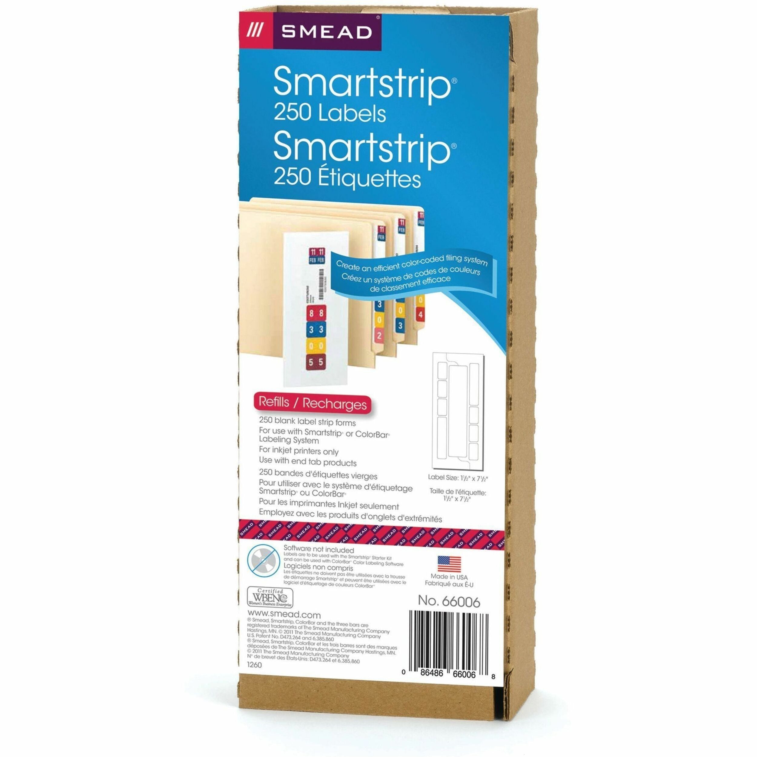7 1/2" Width x 1 1/2" Length - Inkjet