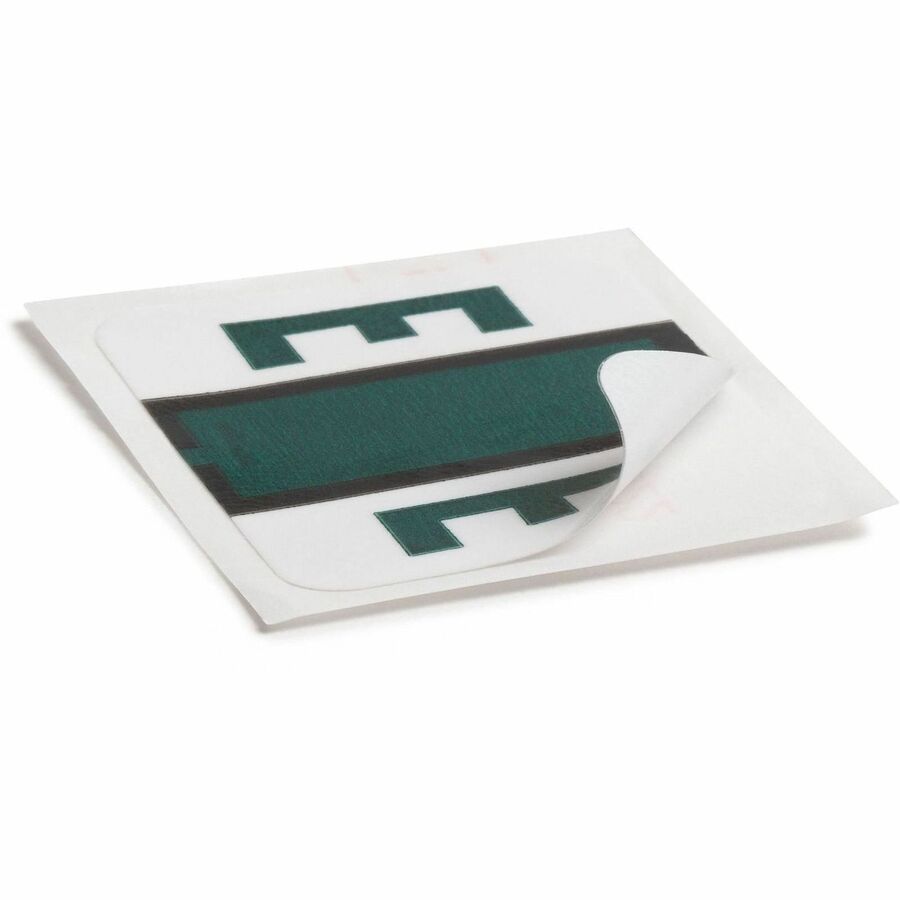 Smead BCCR Bar-Style Color-Coded Labels - E - x 1 1/4" Width x 1" Length - Dark Green - Laminated - 1 Roll