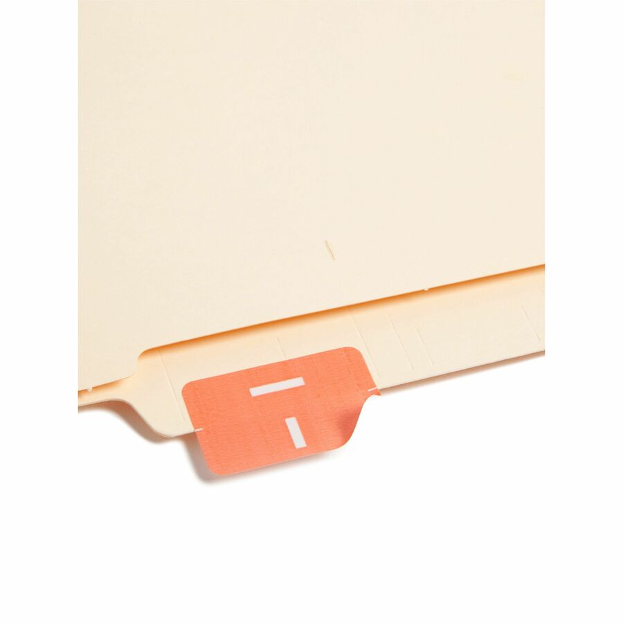 Smead AlphaZ ACCS Color-Coded Labels - I - x 1" Width x 1 5/8" Length - Pink - Laminated - 10 / Sheet - 1 Pack