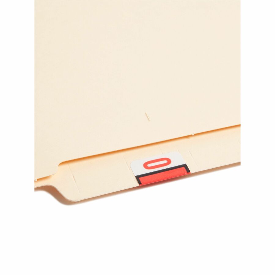 Smead BCCRN Bar-Style Color-Coded Labels - 0-9 - x 1 1/4" Width x 1" Length - Assorted - Laminated - 5000 / Box