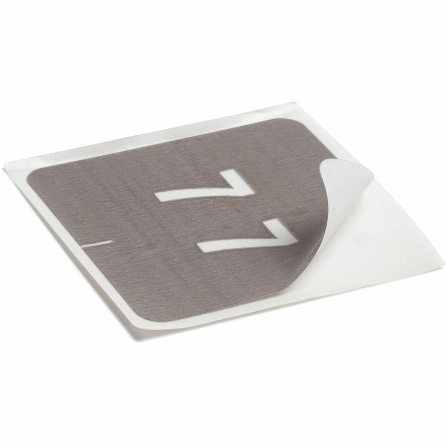 Smead DCC Color-Coded Numeric Labels - 7 - x 1 1/2" Width x 1 1/2" Length - Gray - Laminated - 250 / Roll