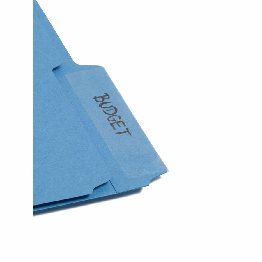 Smead Seal and View Label Protectors - 1.68" Length x 3.50" Width - Rectangle - Self-adhesive - Clear - Polylaminate - 1Pack