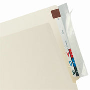 2" Tab Height x 8" Tab Width - Clear Tab(s) - Wear Resistant, Tear Resistant - 100 / Pack