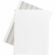 Tabbies Transcription Label Printer Sheets - 8 1/2" Width x 11" Length - Laser - White - Jam-free - 100 / Box