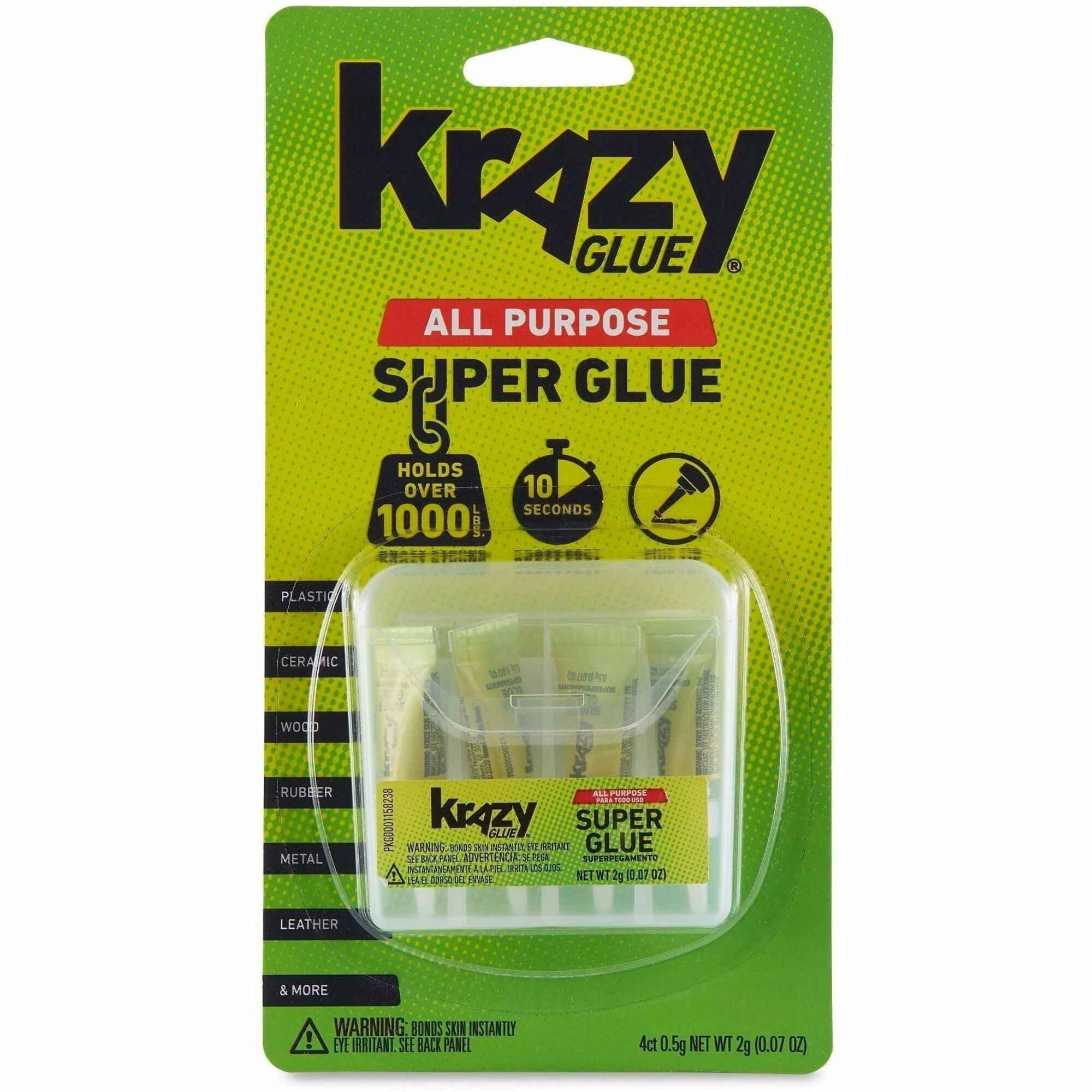 Krazy Glue Single-Use Tubes