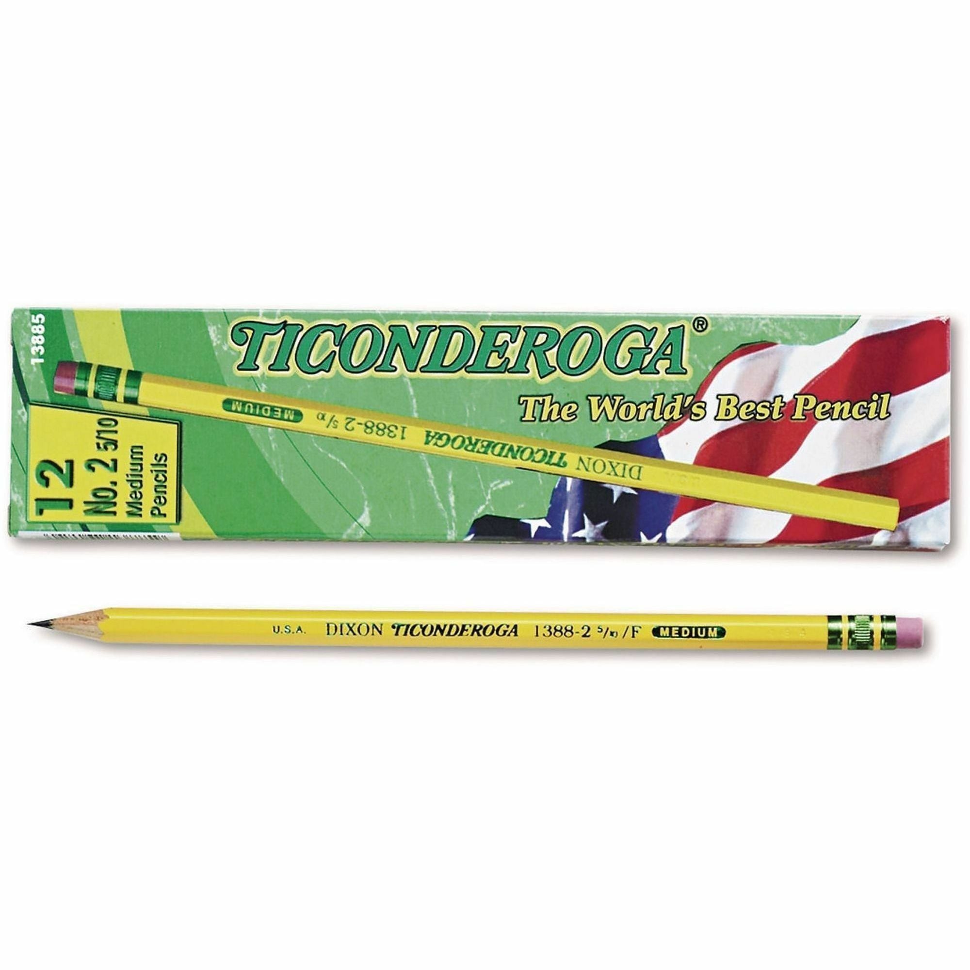 Black Lead - # 2.5 - Yellow Cedar Barrel - 1 Dozen