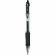 1 mm Bold Pen Point - Retractable - Black Ink - Gel-based - 1 Dozen