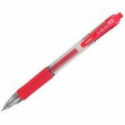 Zebra SARASA dry X20 Retractable Gel Pen - 1 mm Bold Pen Point - Refillable - Retractable - Red Ink - Pigment-based - Translucent Barrel - 1 Dozen