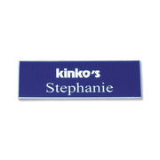 Xstamper Standard Logo Name Badges - 3" Width x 0.8" Height - Plastic - 1 Each