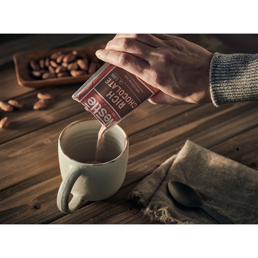 Nestle&reg; Rich Chocolate Single-Serve Hot Cocoa Packets - Powder - 0.71 oz - 50 / Box