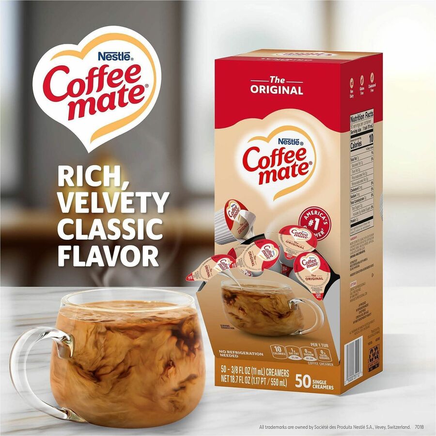 Coffee mate Original Nondairy Liquid Creamer Singles