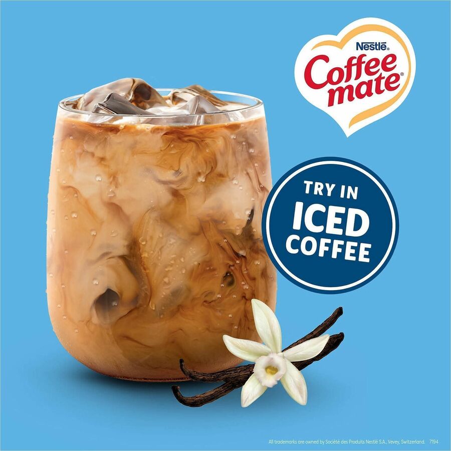 Coffee mate French Vanilla Nondairy Liquid Creamer Singles