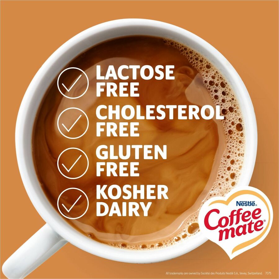 Coffee mate Original Lite Powdered Coffee Creamer Canister - Original Lite Flavor - 0.69 lb (11 oz) - 155 Serving - 1 Each