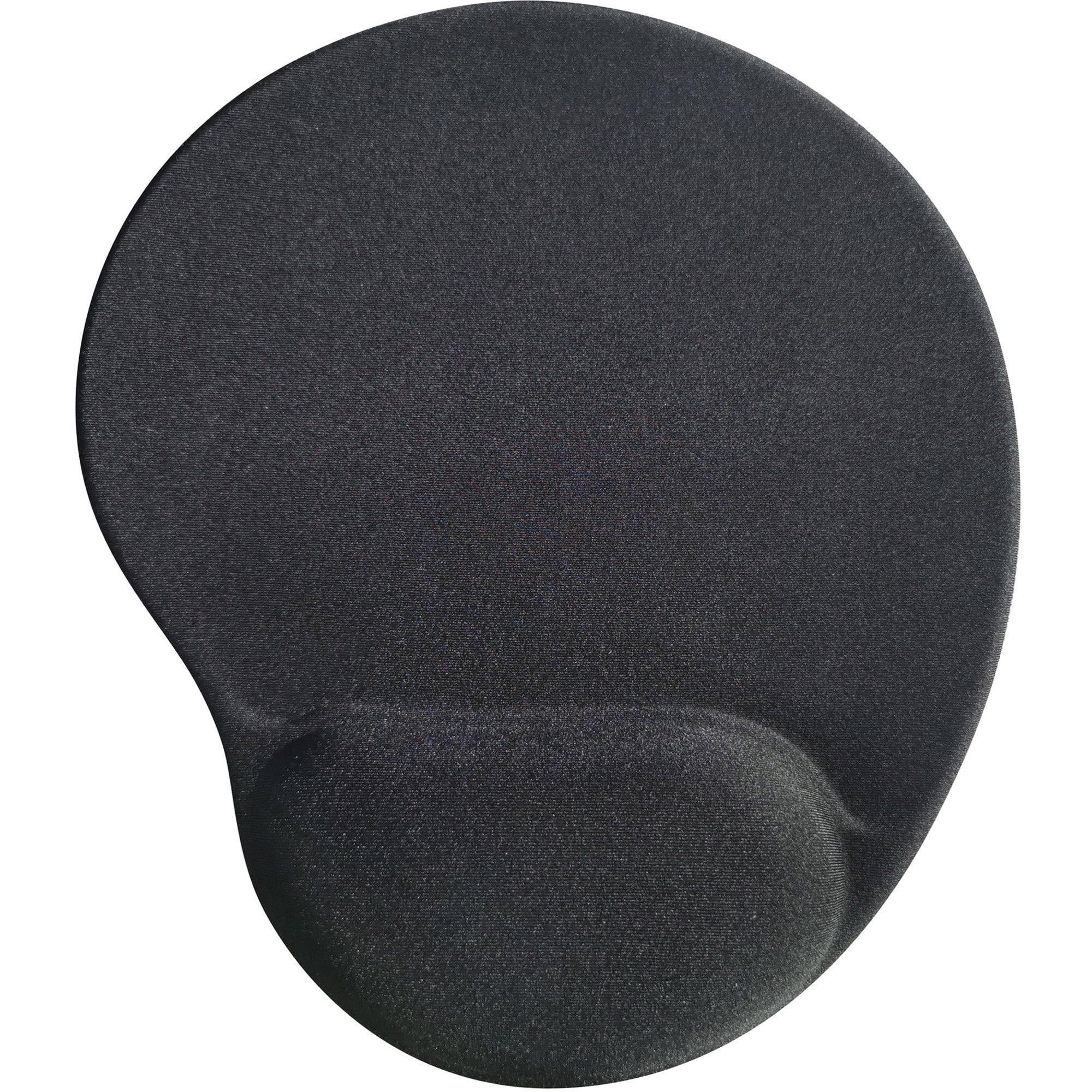 Compucessory Gel Mouse Pads - 9" Height x 10" Width x 1" Depth - Black - Gel - 1 Each