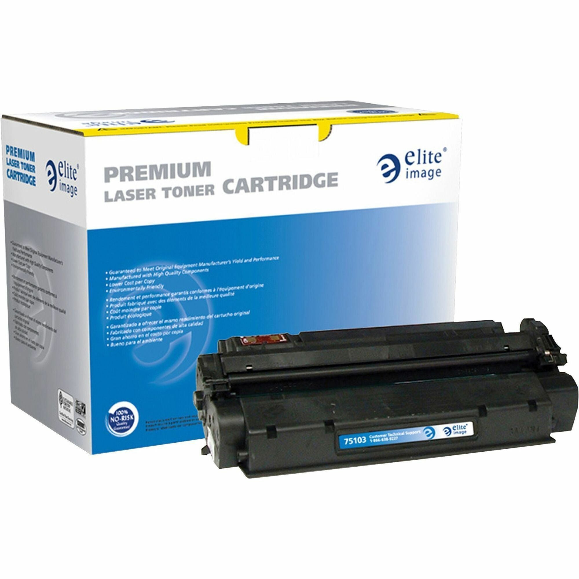 Elite Image Remanufactured Laser Toner Cartridge 13X (Q2613X) - Black - 1 Each