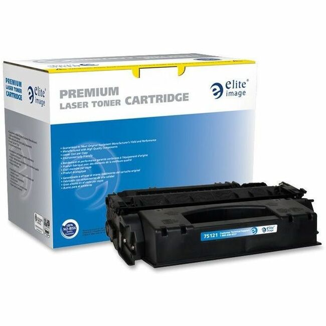 Elite Image Remanufactured High Yield Laser Toner Cartridge 49X (Q5949X) - Black - 1 Each
