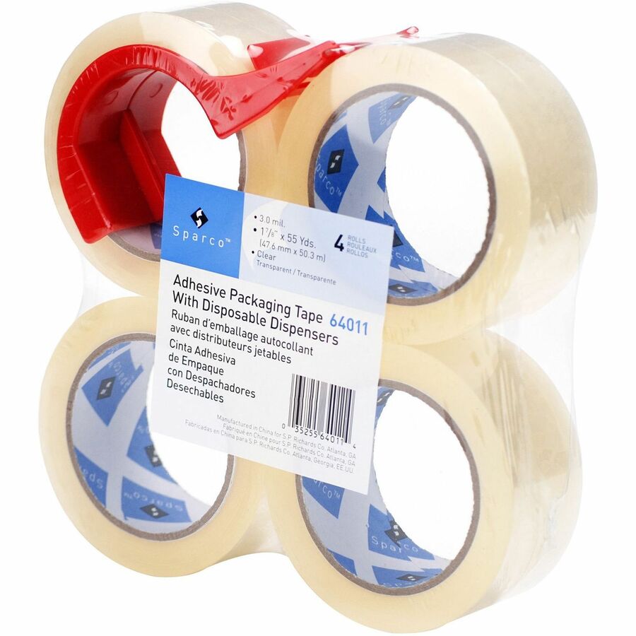Sparco Heavy-duty Packaging Tape with Dispenser