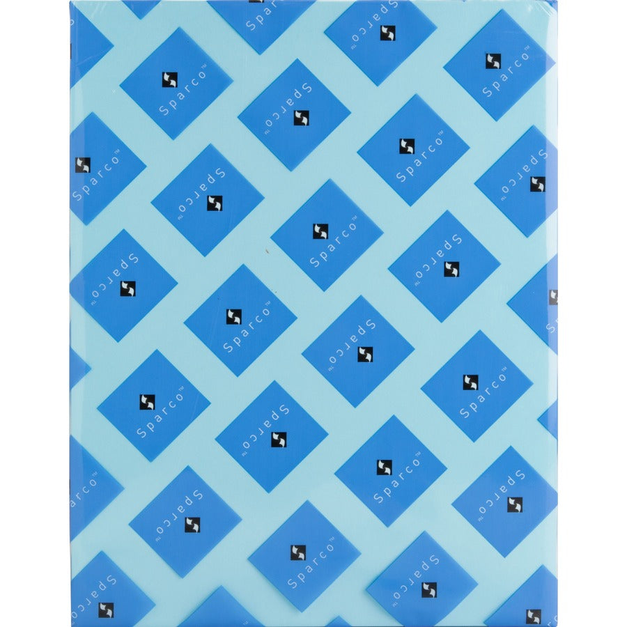 Letter - 8 1/2" x 11" - 20 lb Basis Weight - Sustainable Forestry Initiative (SFI) - Lint-free, Acid-free, Archival-safe - Blue - 500 / Ream