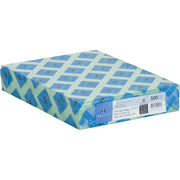 Letter - 8 1/2" x 11" - 20 lb Basis Weight - Sustainable Forestry Initiative (SFI) - Lint-free, Acid-free, Archival-safe - Green - 500 / Ream