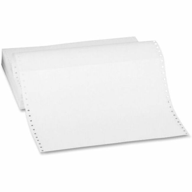 14 7/8" x 11" - 20 lb Basis Weight - Perforated - White - 2700 / Carton