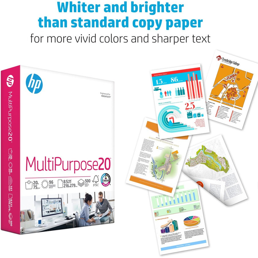 HP Multipurpose20 Copy Paper - White
