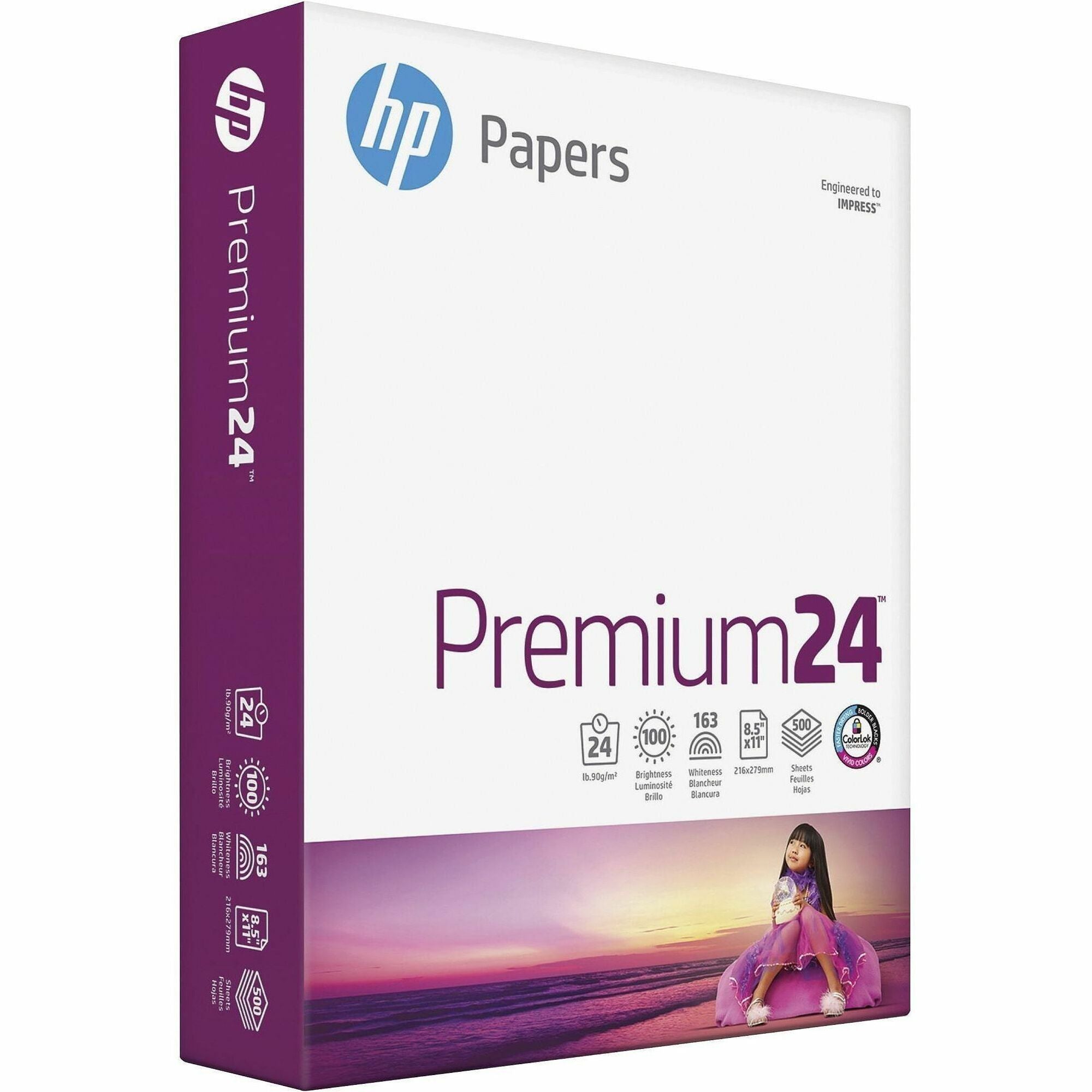 HP Papers Premium Paper - 1 Ream - White