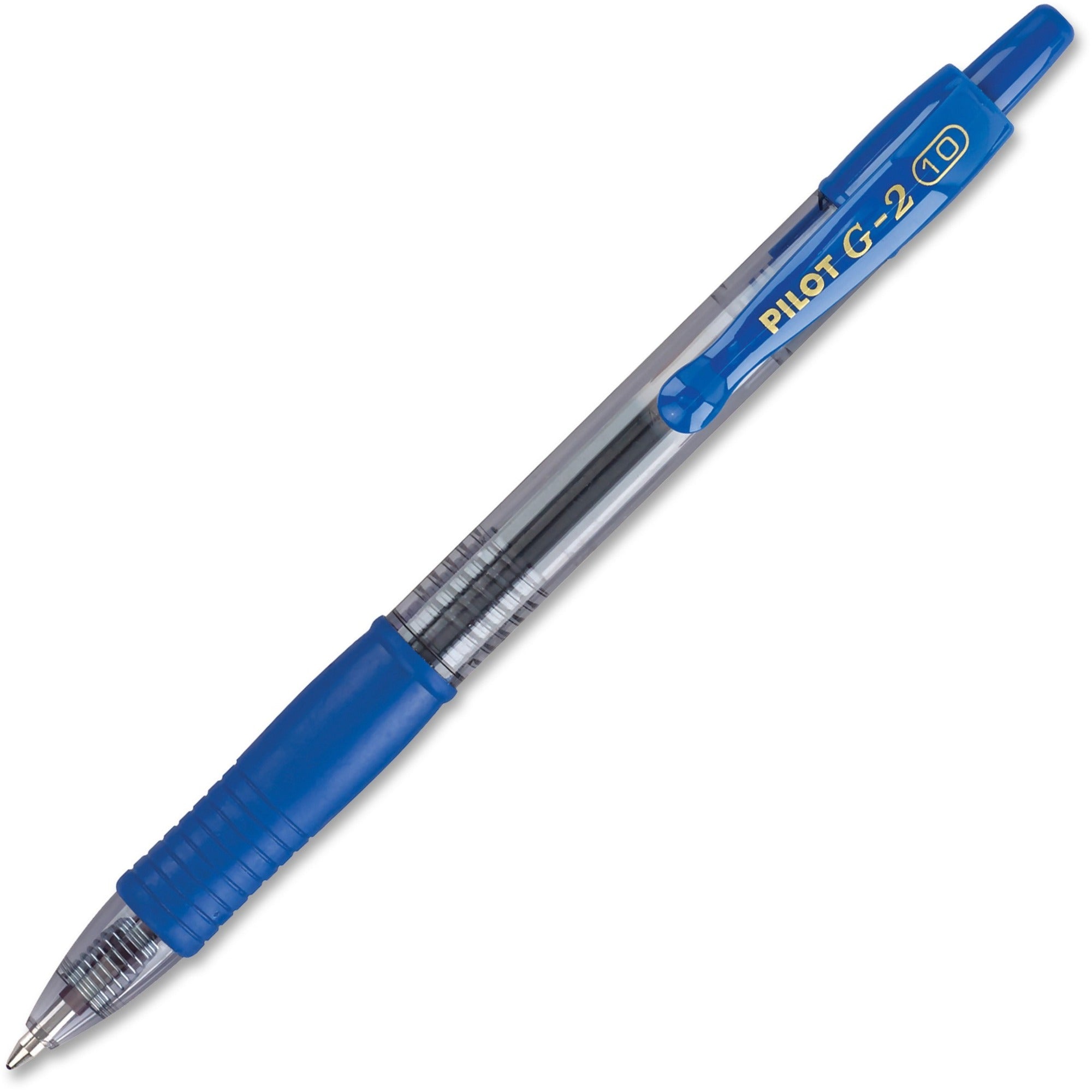 G2 Premium Gel Ink Retractable Pens - 1 mm Bold Pen Point - Refillable - Retractable - Blue Ink - Gel-based - Blue Barrel - 1 Dozen