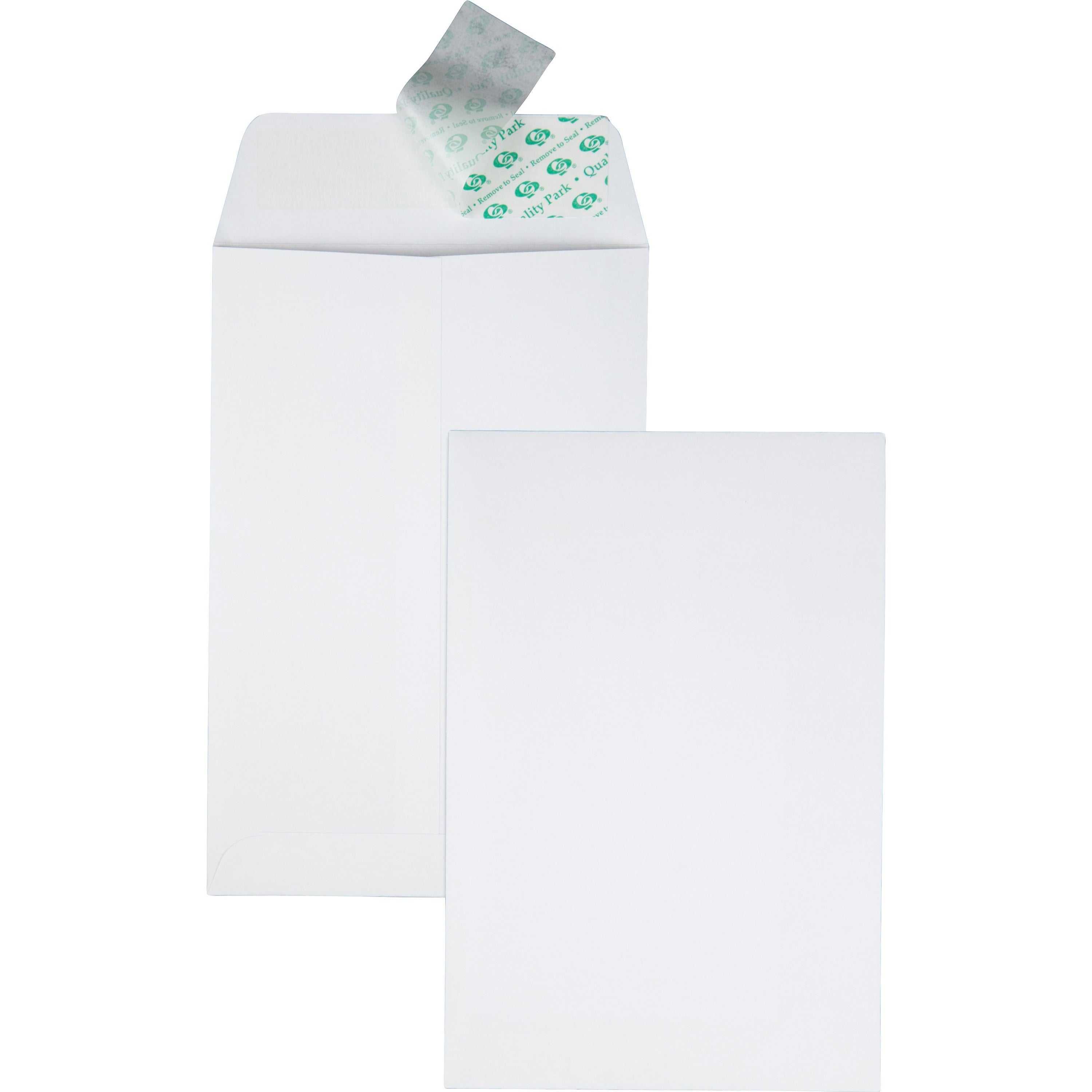 Catalog - #1 - 6" Width x 9" Length - 28 lb - Peel & Seal - White - Wove - 100 / Box