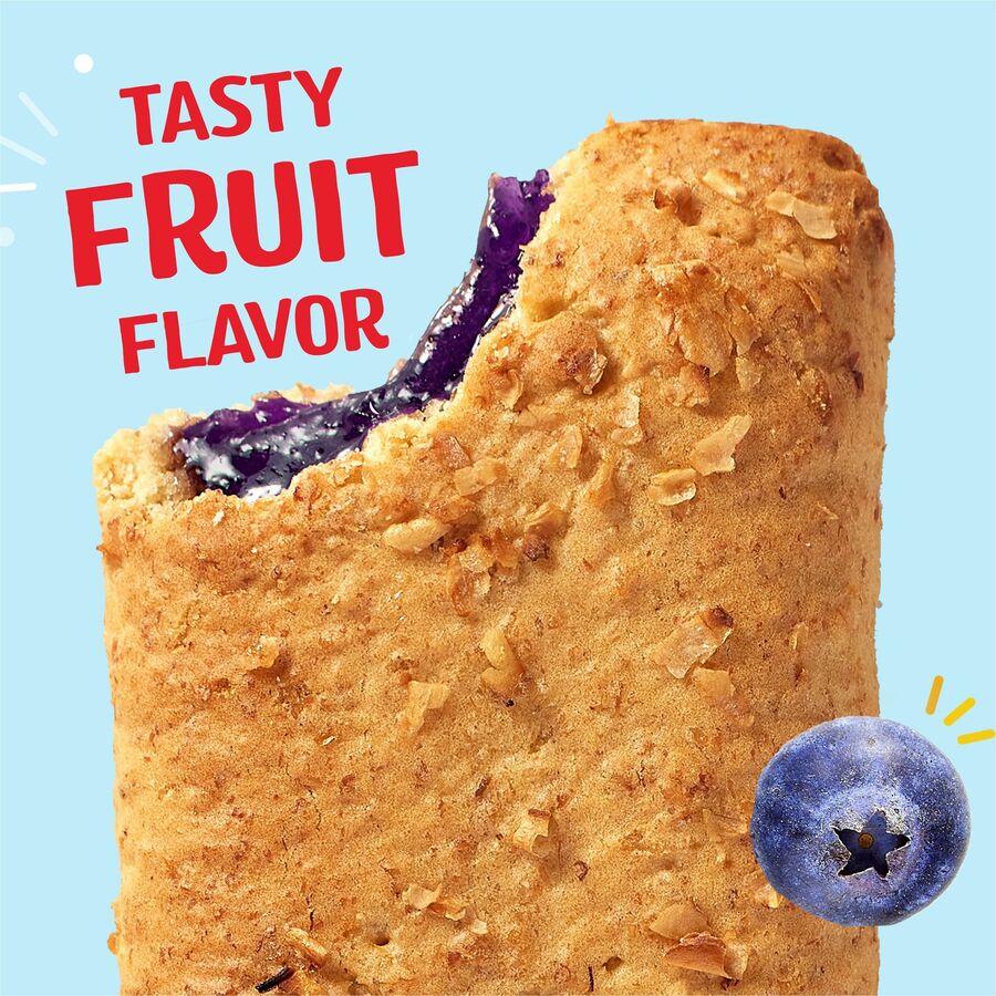 Nutri-Grain Keebler Fruity Cereal Bars - Individually Wrapped, Low Fat - Blueberry - 16 / Box