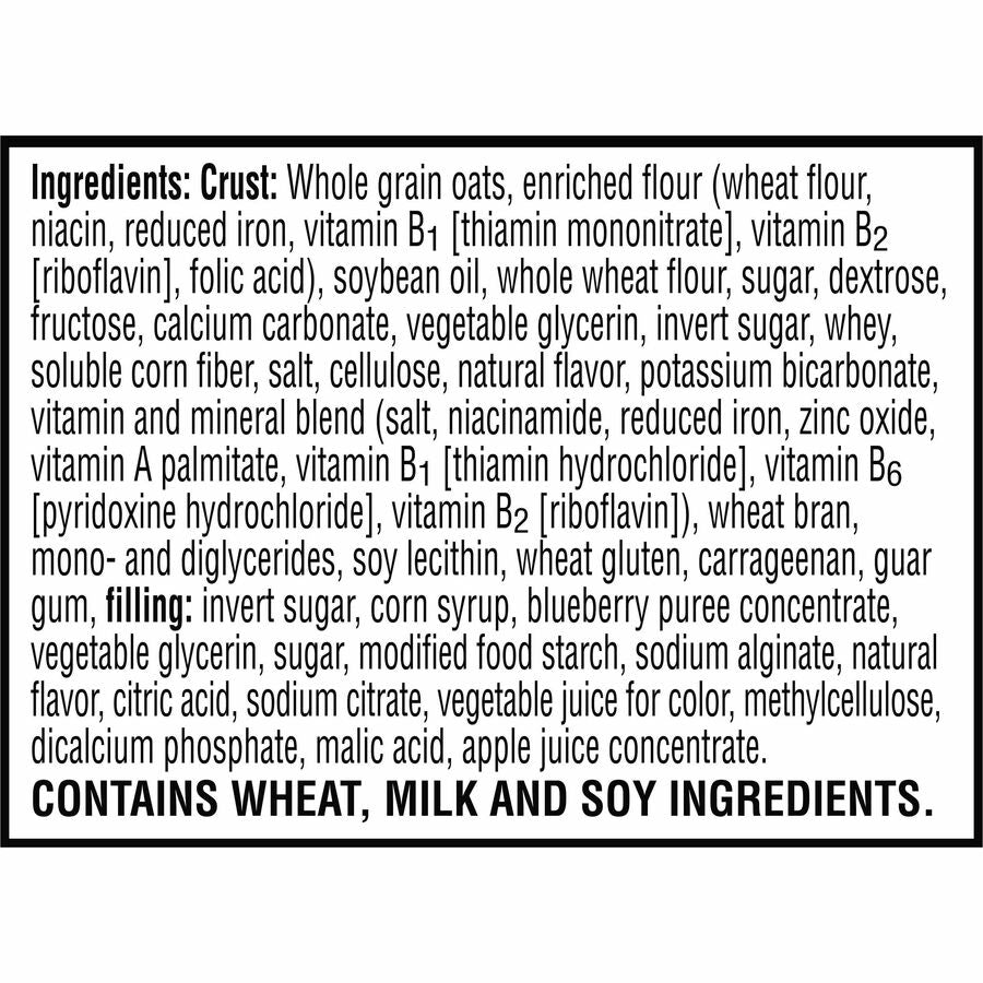 Nutri-Grain Keebler Fruity Cereal Bars - Individually Wrapped, Low Fat - Blueberry - 16 / Box