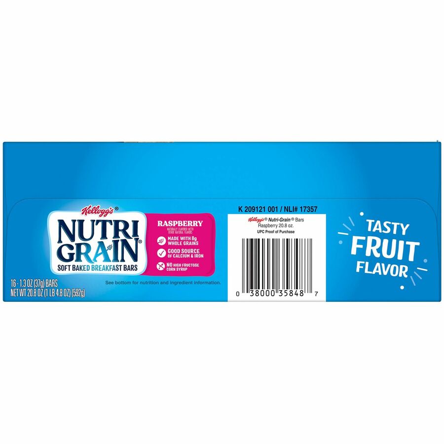 Individually Wrapped - Raspberry - 1.30 lb - 16 / Box