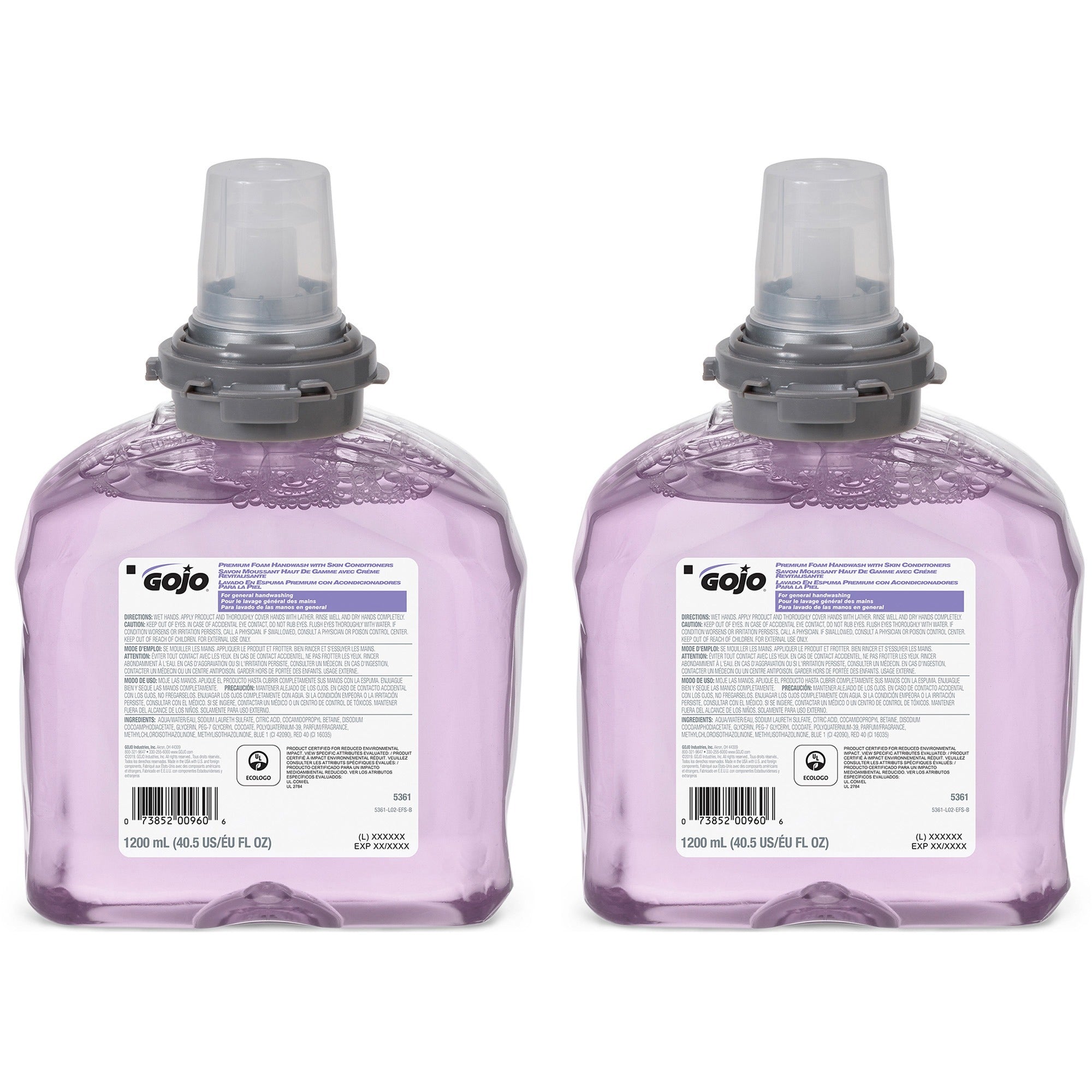 Fresh Scent - 1.27 quart - Hand, Skin - Rich Lather, Bio-based - 2 / Carton