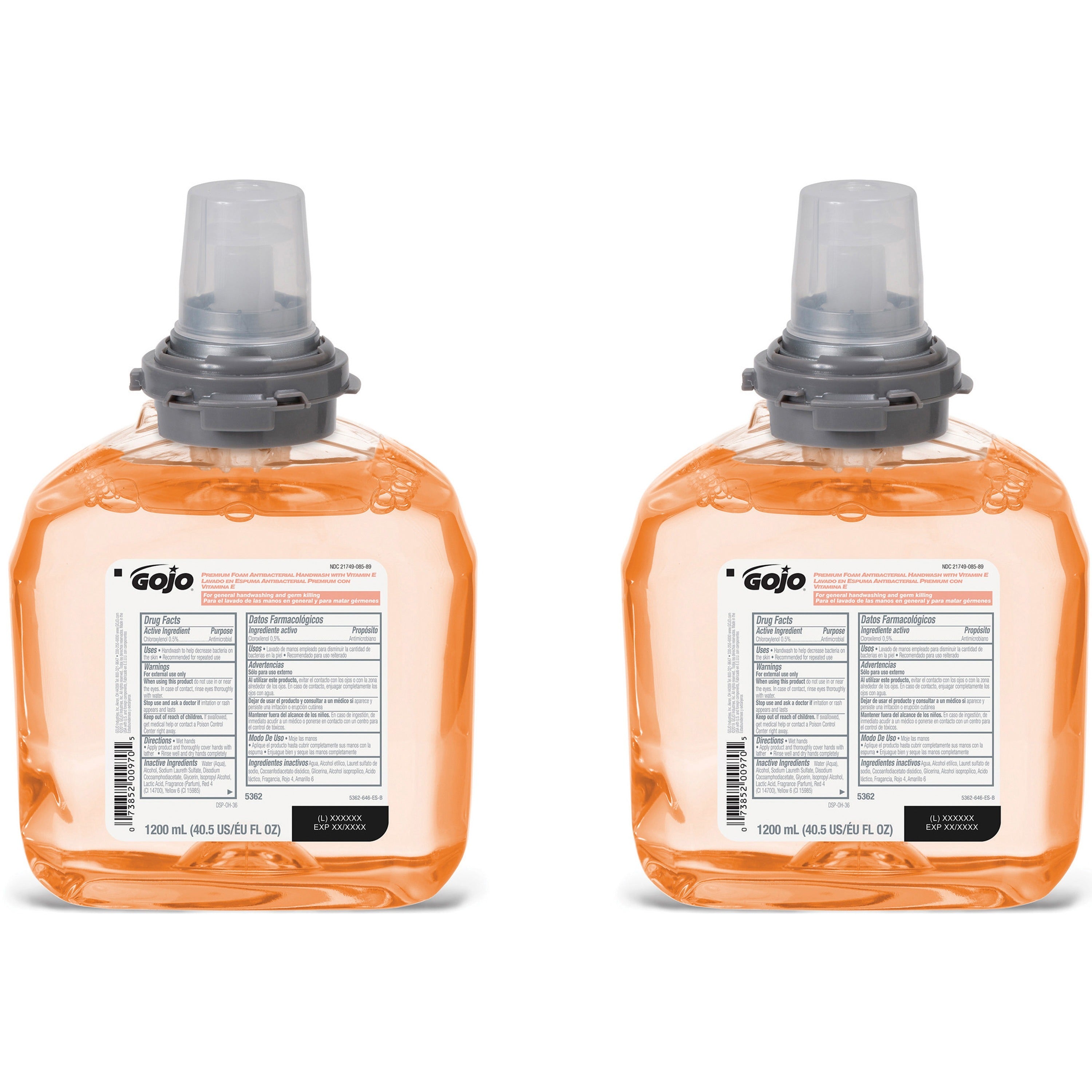 Floral Scent - 1.27 quart - Kill Germs - Hand - Antibacterial - 2 / Carton