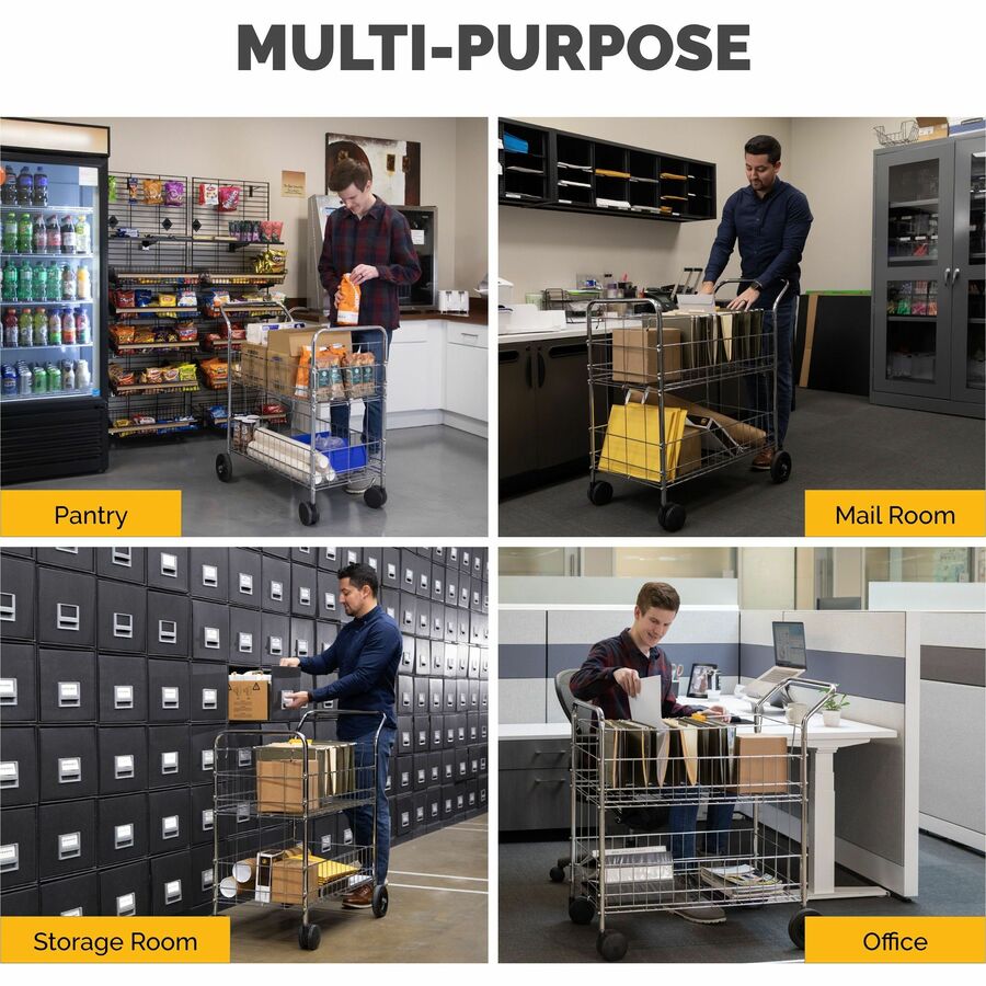 200 lb Load Capacity - 4 Casters - 6