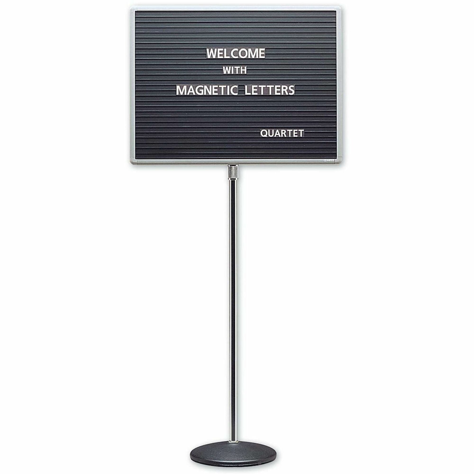 Quartet Single-Pedestal Letter Board