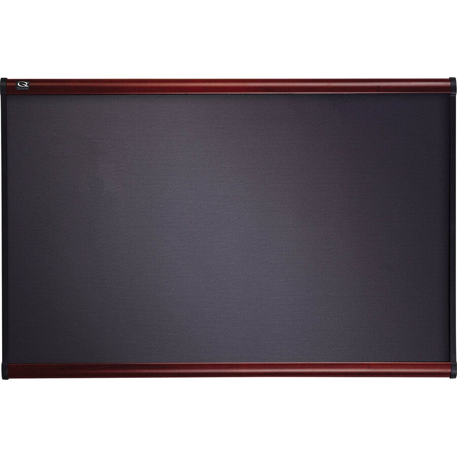 Quartet Prestige Bulletin Board - 48" Board Height x 72" Board Width - Brown Cork Surface - Self-healing, Durable - Light Cherry Frame - 1 Each