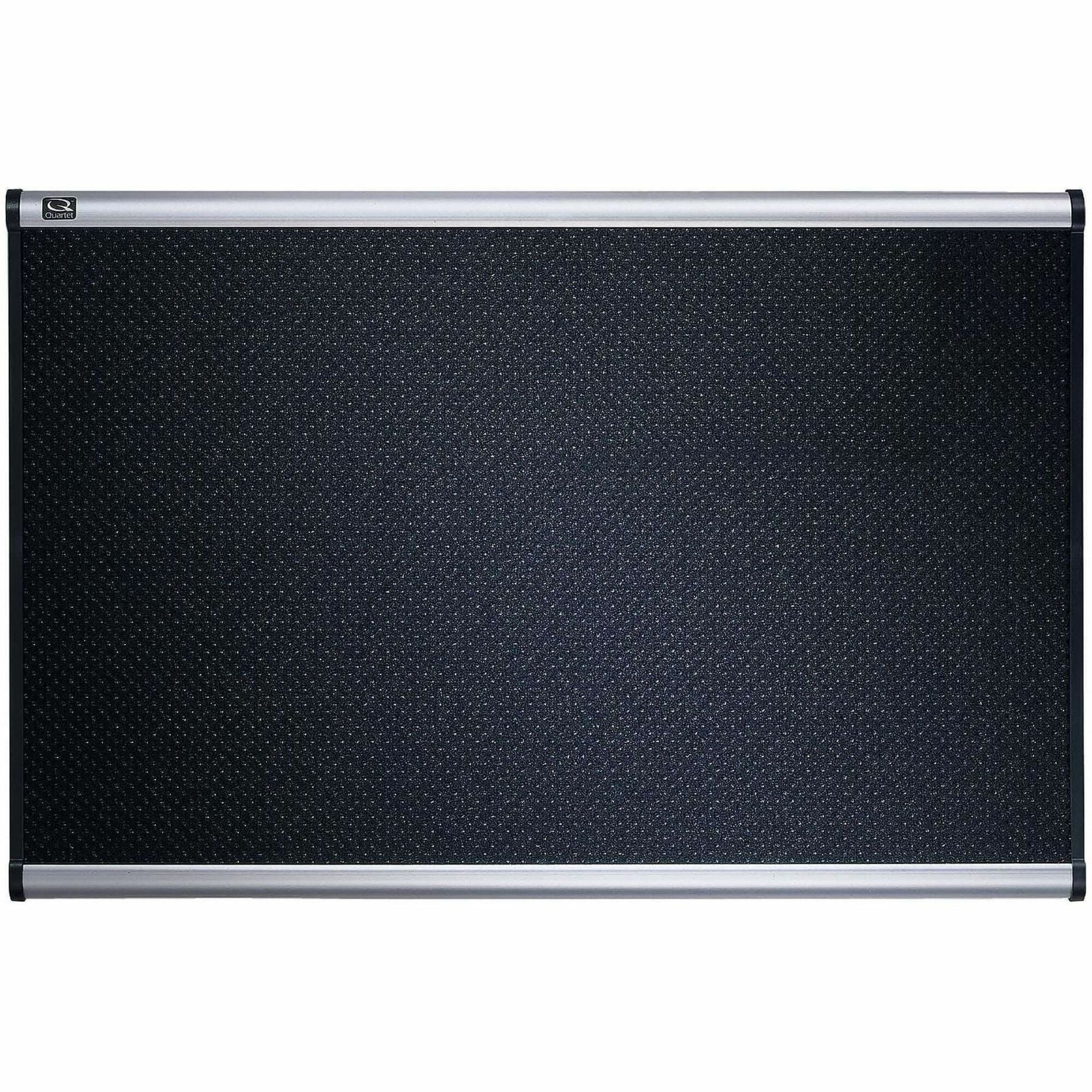 36" Board Height x 48" Board Width - Black Foam Surface - Self-healing - Silver Aluminum Frame - 1 Each
