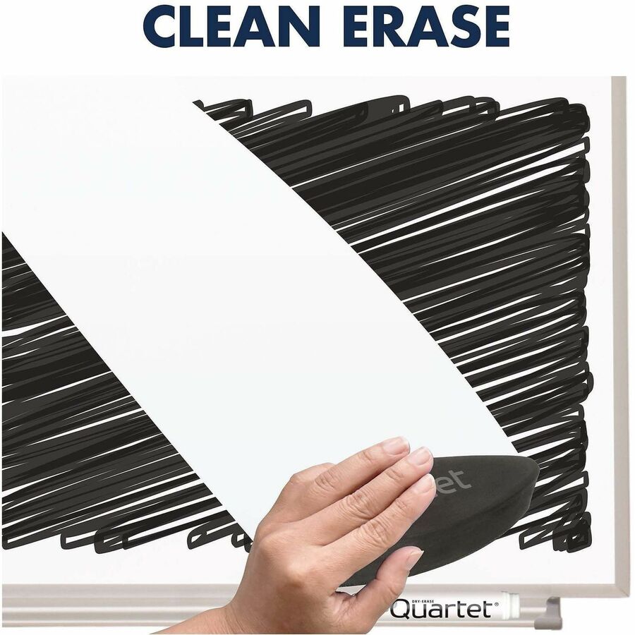 Quartet Matrix Whiteboard - 31" Board Height x 48" Board Width - White Surface - Magnetic, Durable - Silver Aluminum Frame - 1 Each