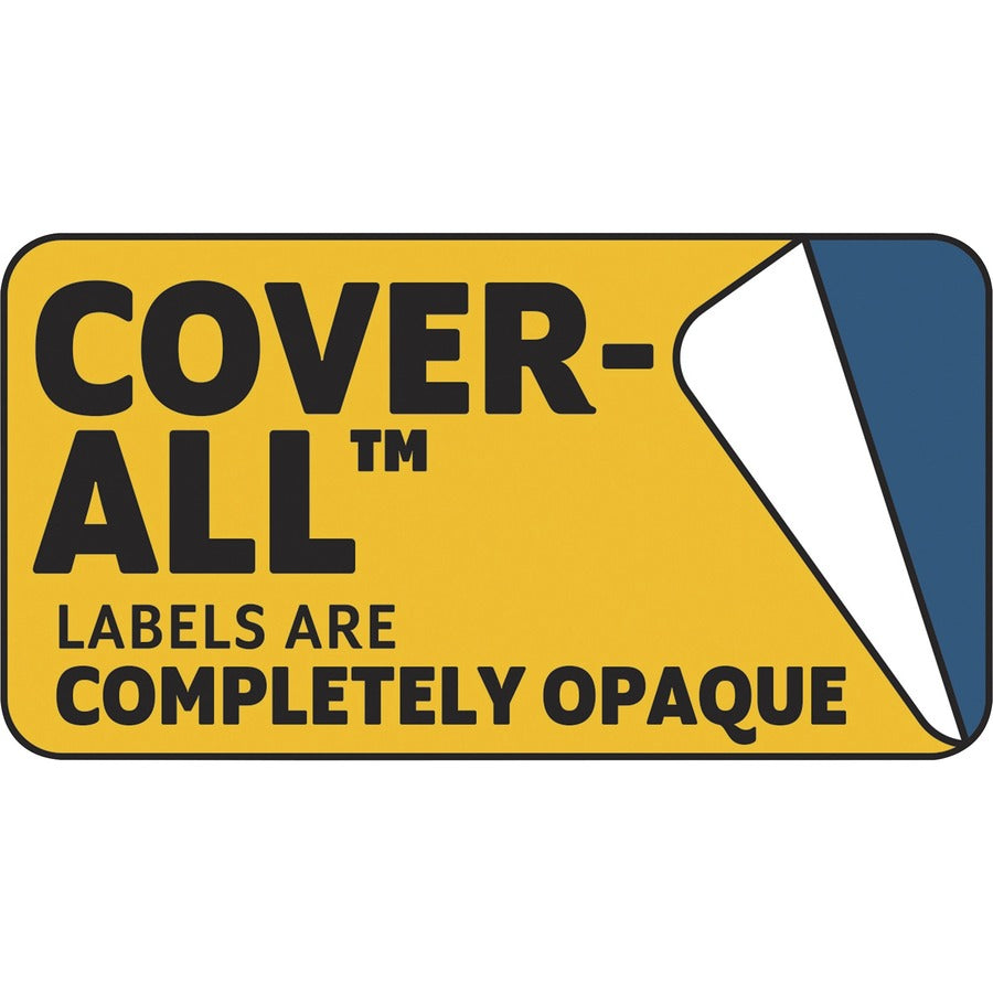 5 1/2" Width x 4 1/4" Length - Rectangle - Laser, Inkjet - White - Lignin-free - 4 / Sheet - 400 / Box