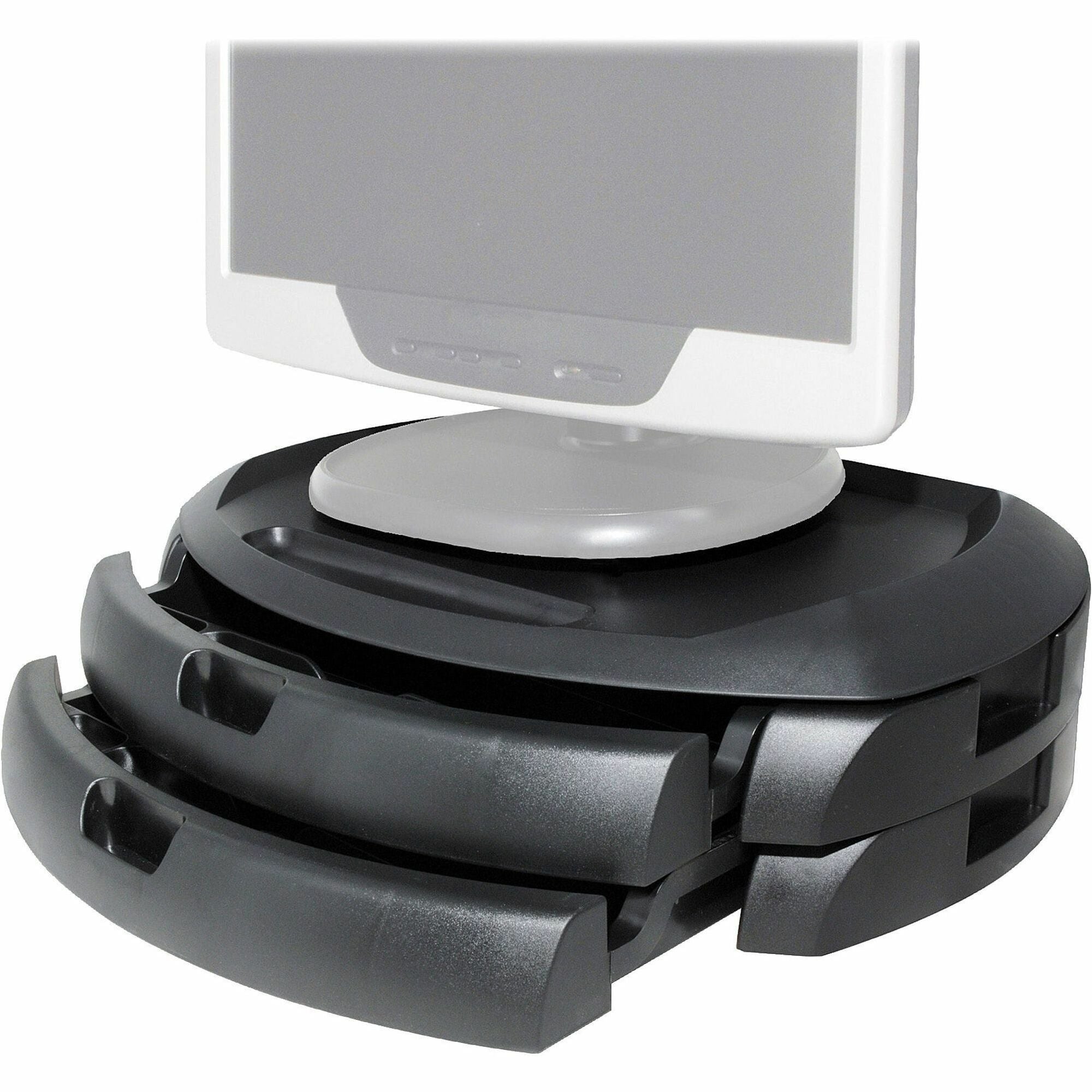 Flat Panel Display Type Supported - 5" Depth - Black