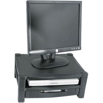 CRT Display Type Supported - 3.50" Height x 13.25" Width - Plastic - Black