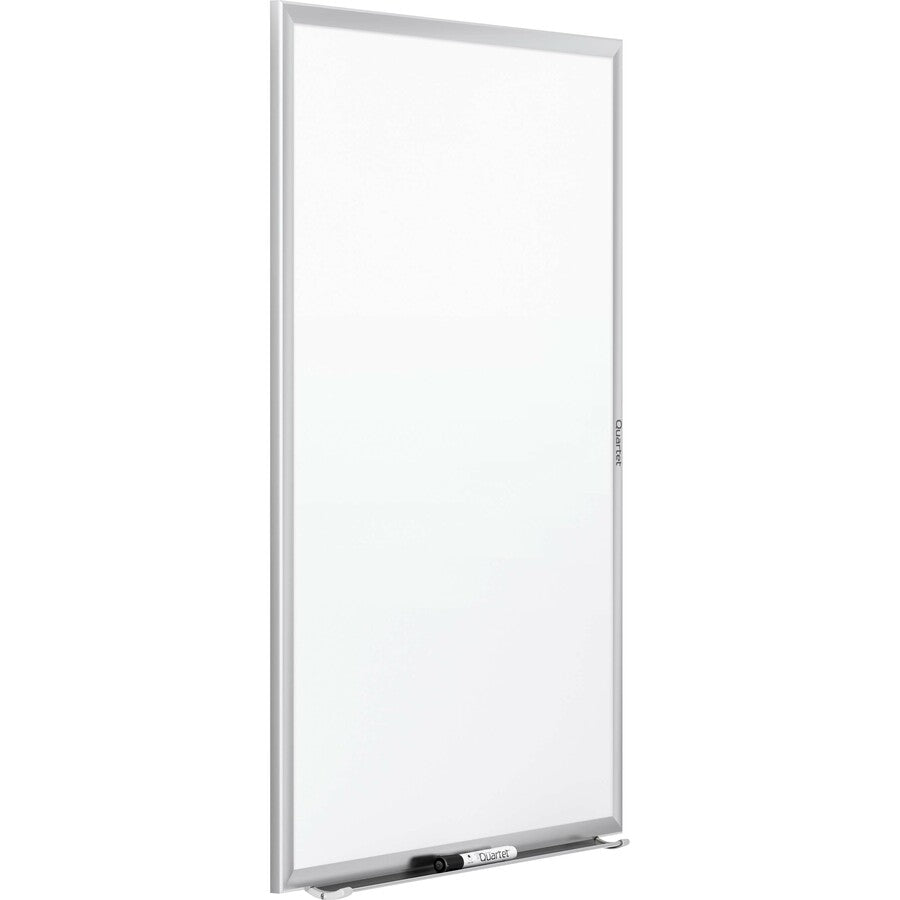 Quartet Classic Whiteboard - 60" (5 ft) Width x 36" (3 ft) Height - White Melamine Surface - Silver Aluminum Frame - Horizontal/Vertical - Durable, Smooth Surface, Flexible - 1 Each