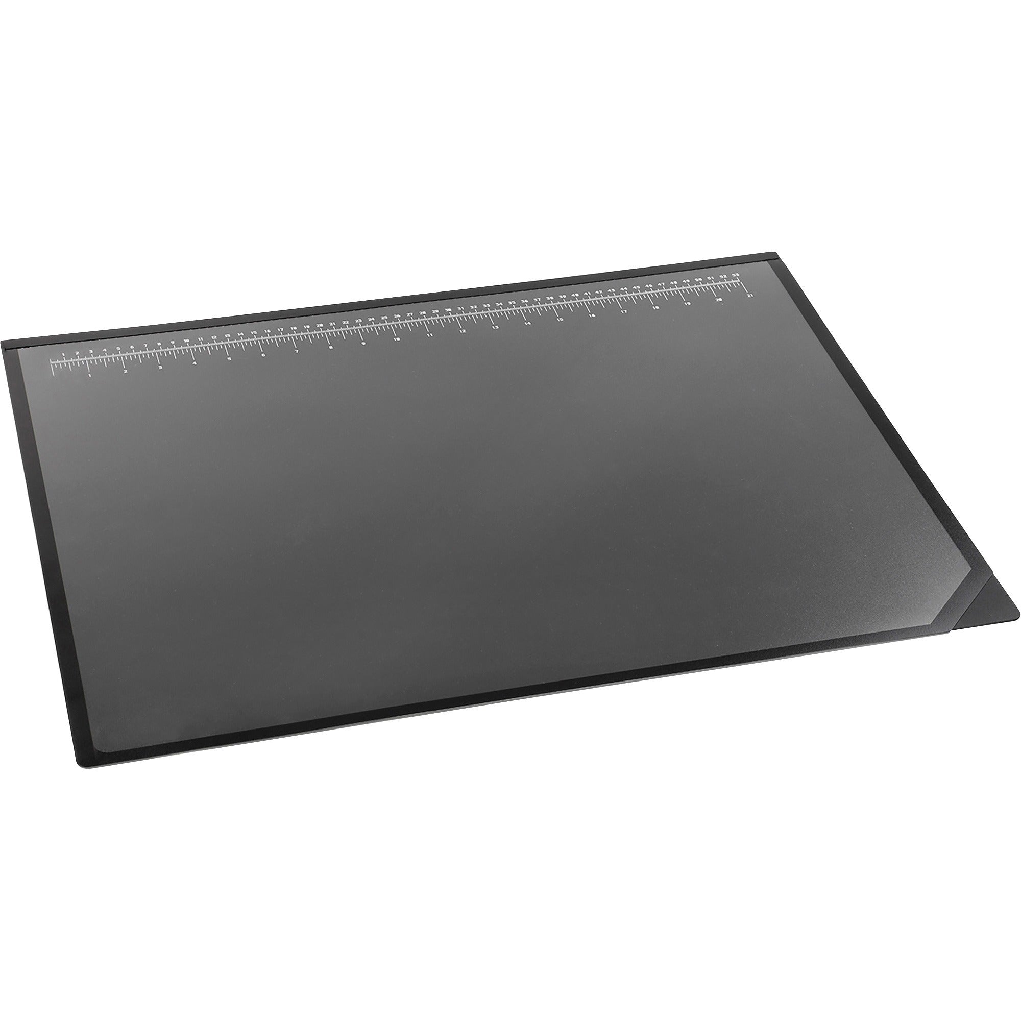 Rectangular - 31" Width x 20" Depth - Rubber, Plastic - Black