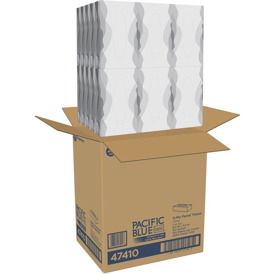 2 Ply - WhiteBox - 100/Box - 30 / Carton