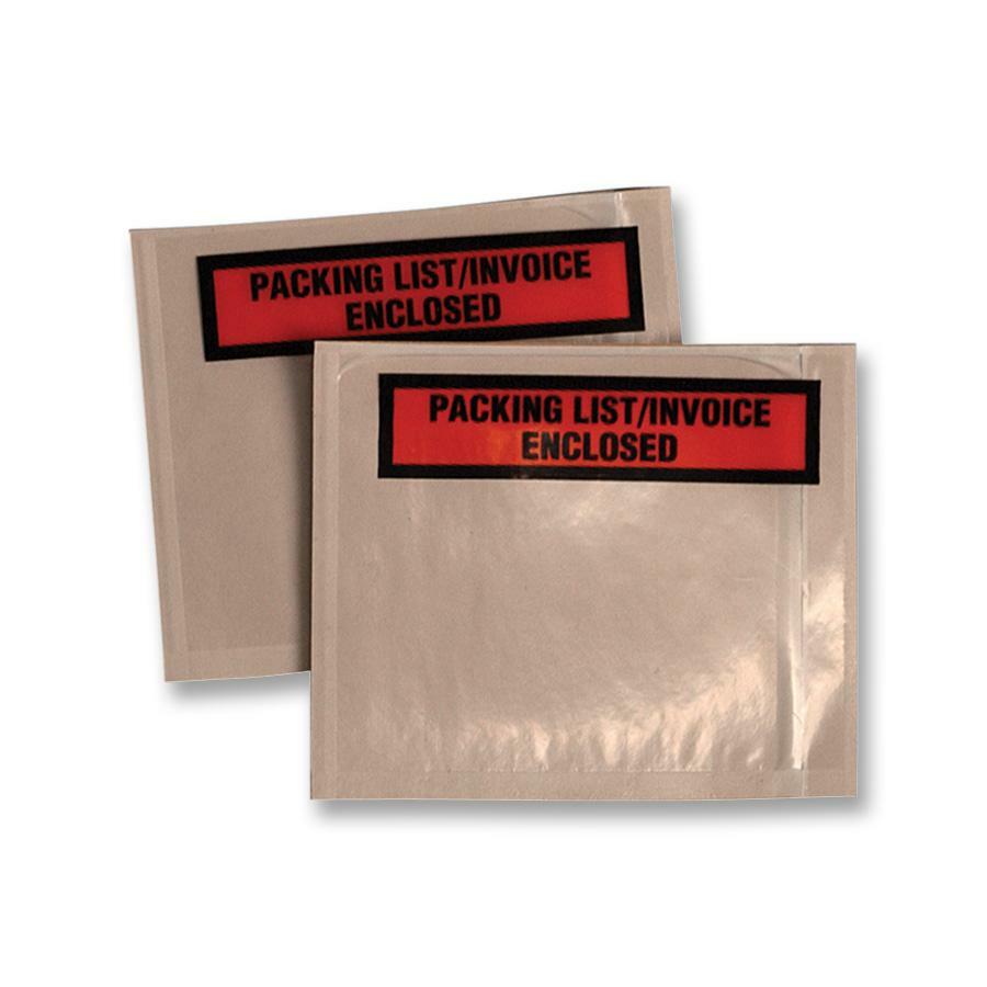 Packing List - 5 1/2" Width x 4 1/2" Length - 1000 / Carton