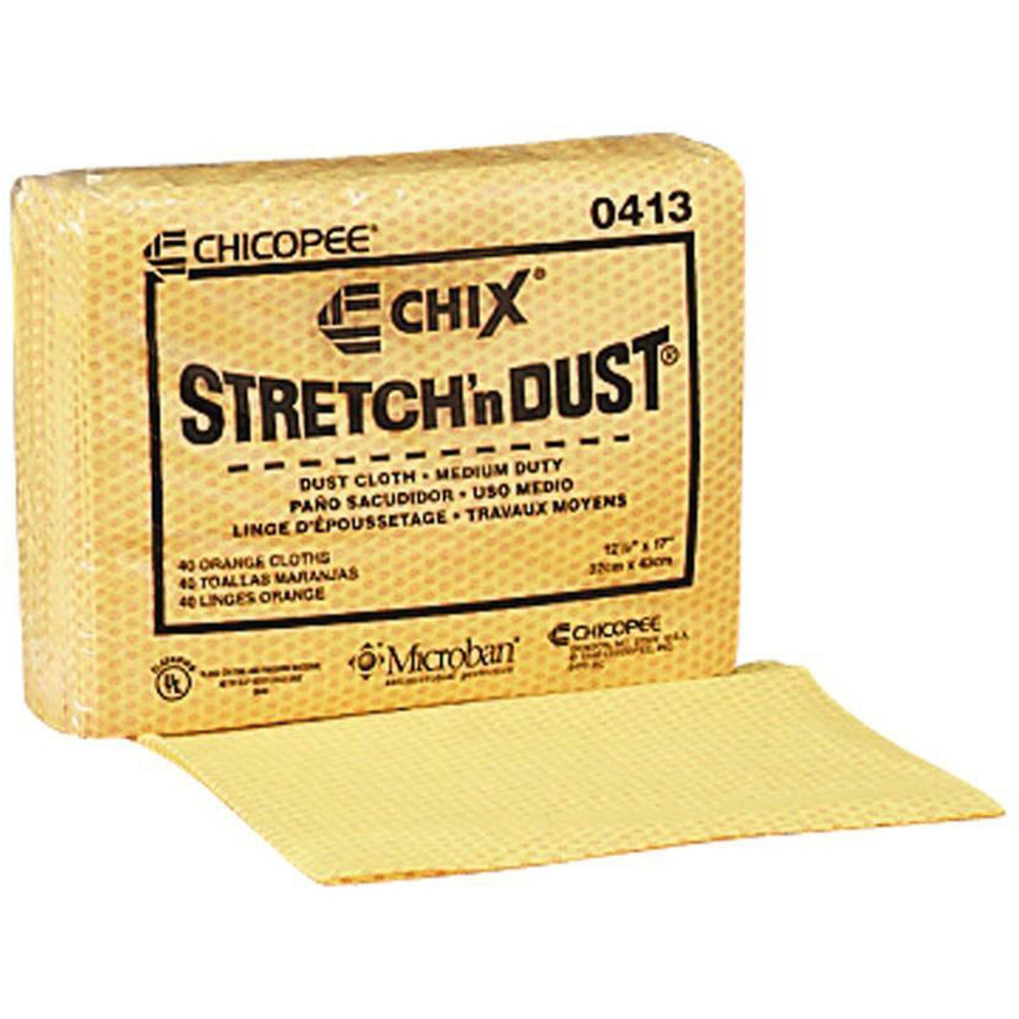 12.60" Width x 17" Length - Yellow, Orange - 40/Bag - 10 / Carton